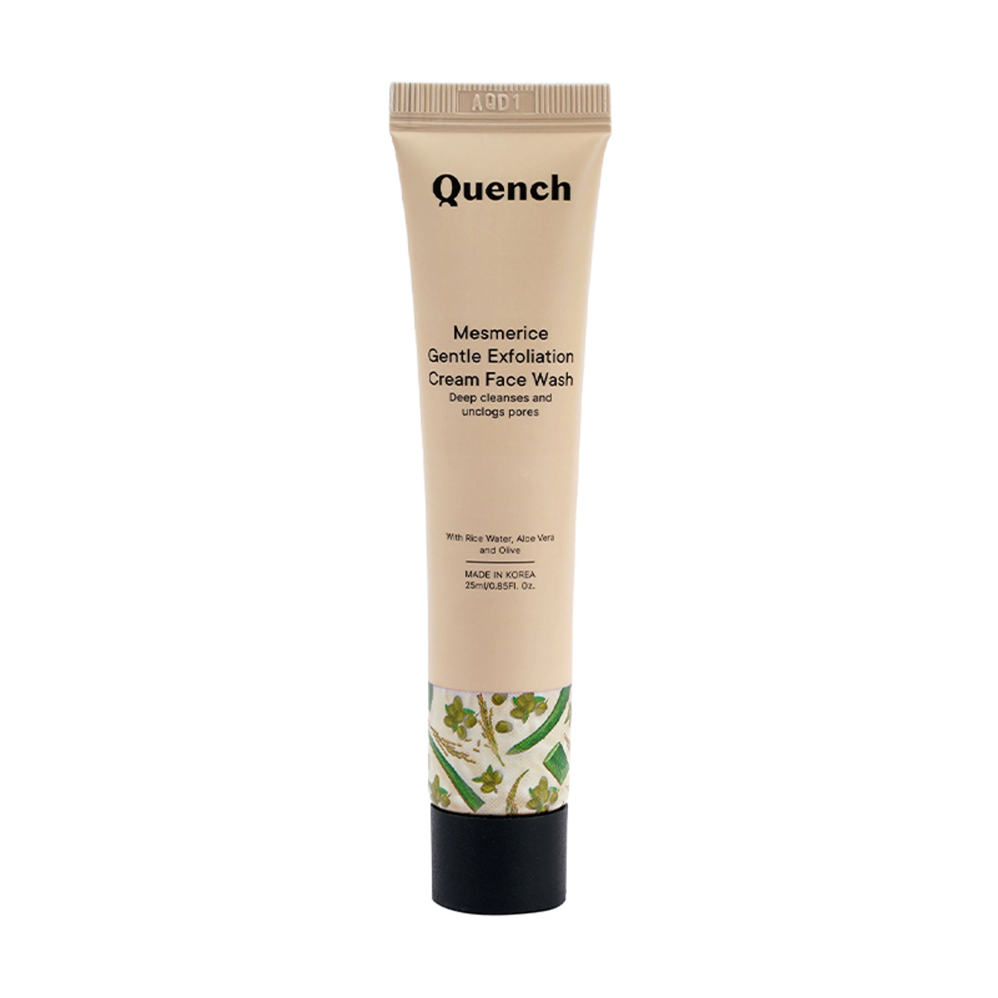 Quench Rice Water Gentle Exfoliation Cream Face Wash