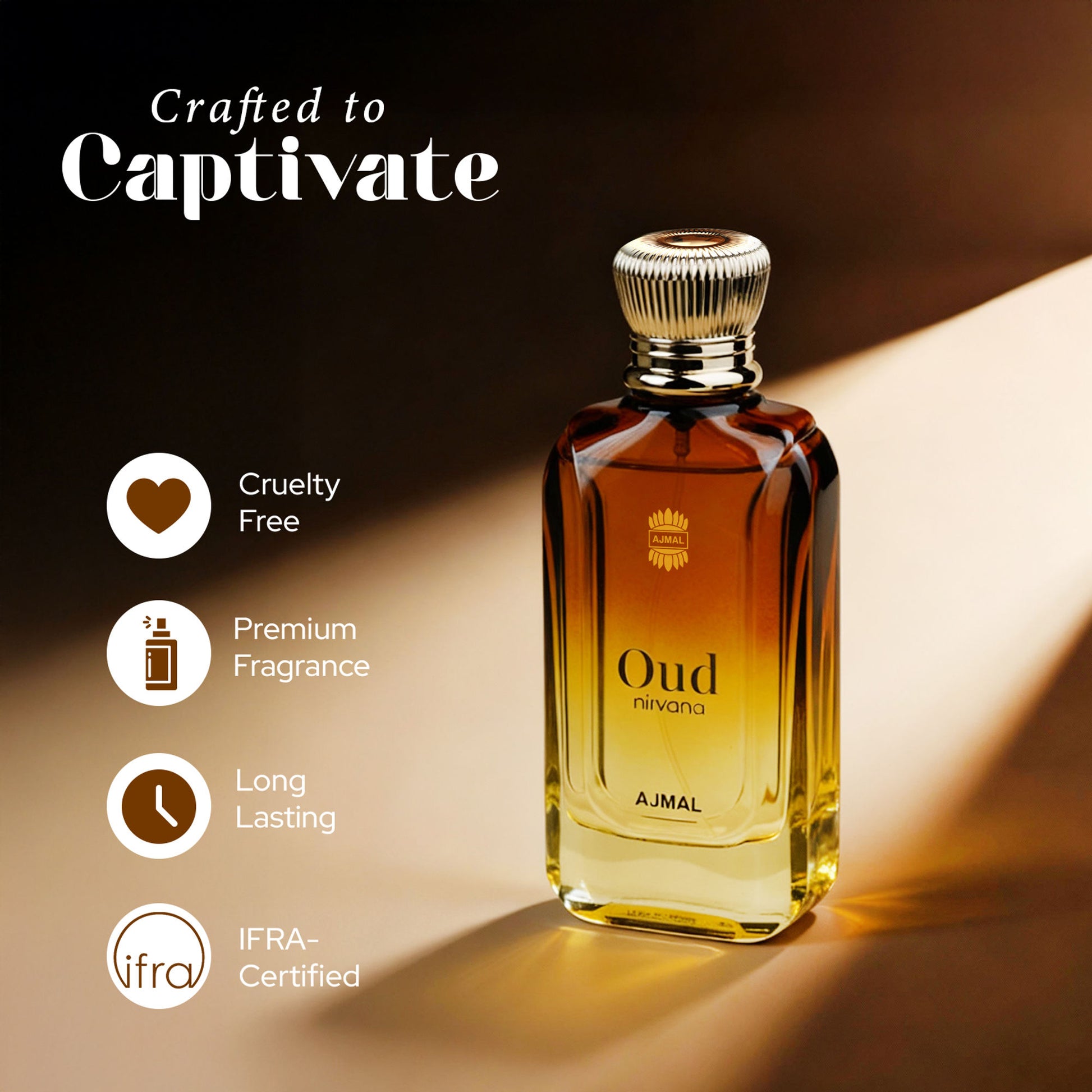 Ajmal India Oud Nirvana Classic Oud Eau De Perfume