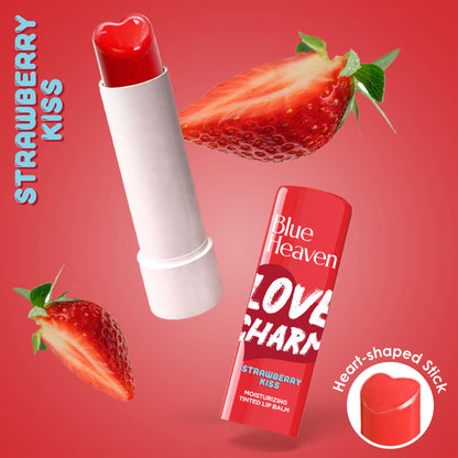 Blue Heaven Love Charm Tinted Lip Balm Pack Of 3 - Multicolor