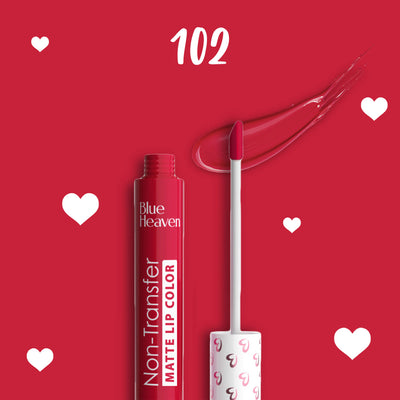Blue Heaven Non Transfer Lip Color Pack Of 3 - Red