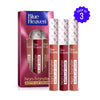 Blue Heaven Non Transfer Lip Color Pack Of 3 - Brown