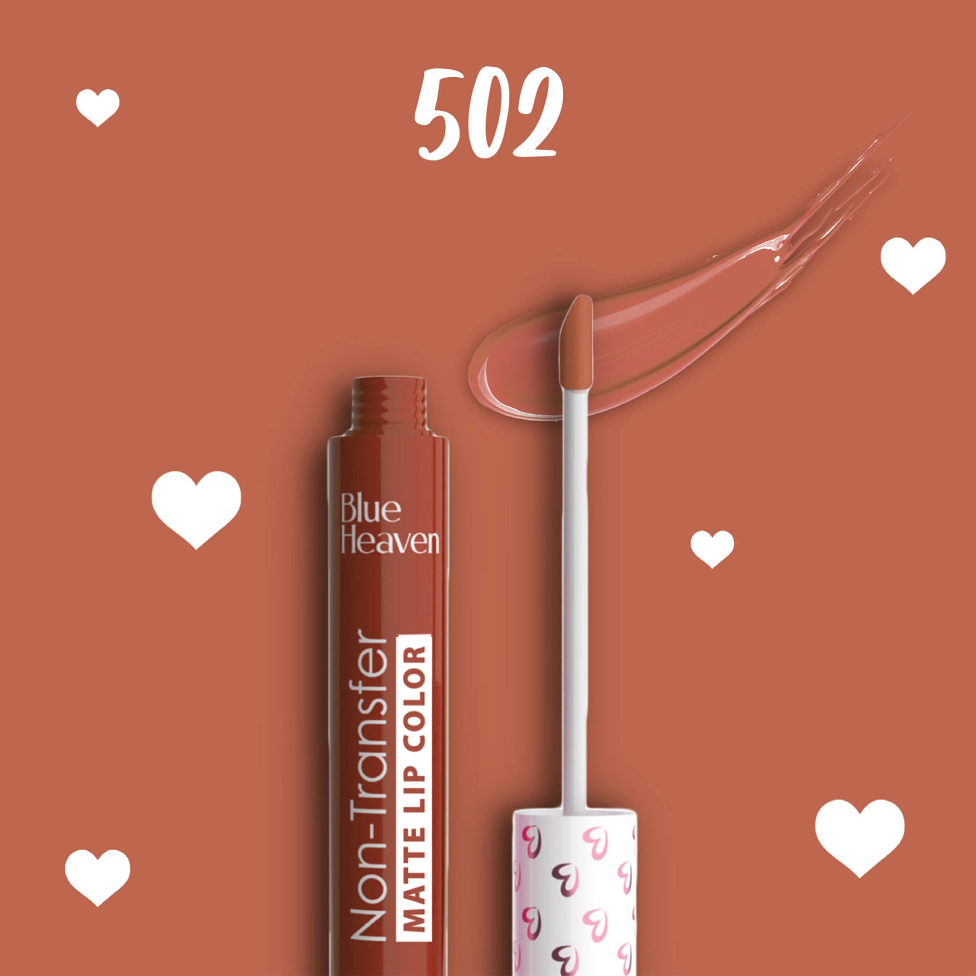 Blue Heaven Non Transfer Lip Color Pack Of 3 - Brown
