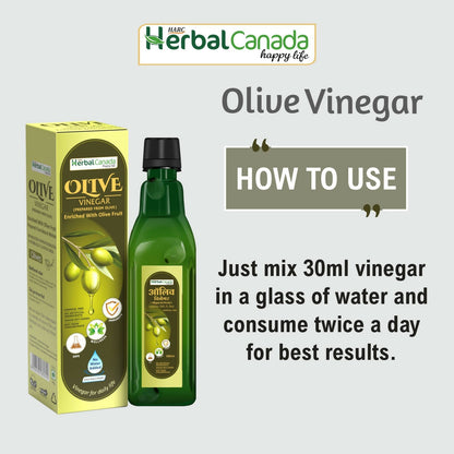 Herbal Canada Olive Vinegar - Indyancart