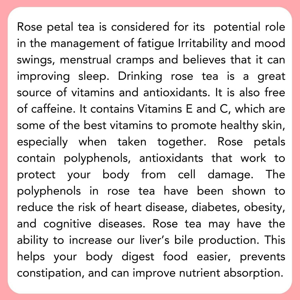 Satvi Wellness Rose Petal Flower Tea | Rose Petal Tea | Rose Flower Drink Mix | Herbal Tea