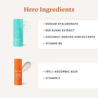 Foxtale Sunscreen from the CSMS Flawless Skin Combo, lightweight lotion with SPF for daily facial sun protection.