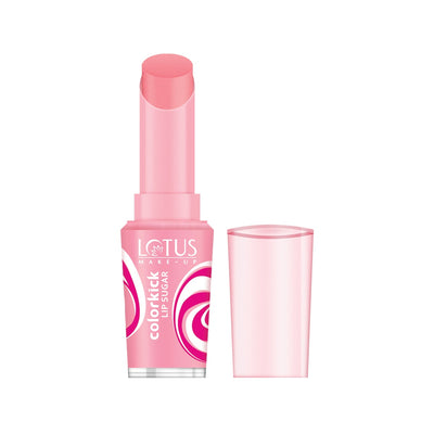Lotus Make-Up Colorkick Lip Color Sugar Rose, SPF 20, Shea Butter & Vitamin E, Exfoliating - Sugar Coral