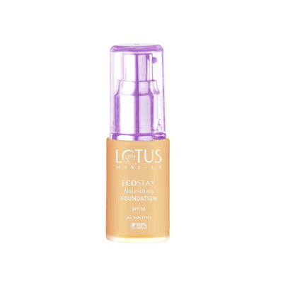 Lotus Make-Up Ecostay Nourishing Foundation SPF 20 & Hydrates The Skin,All Skin Types - Royal Pearl - Royal Pearl