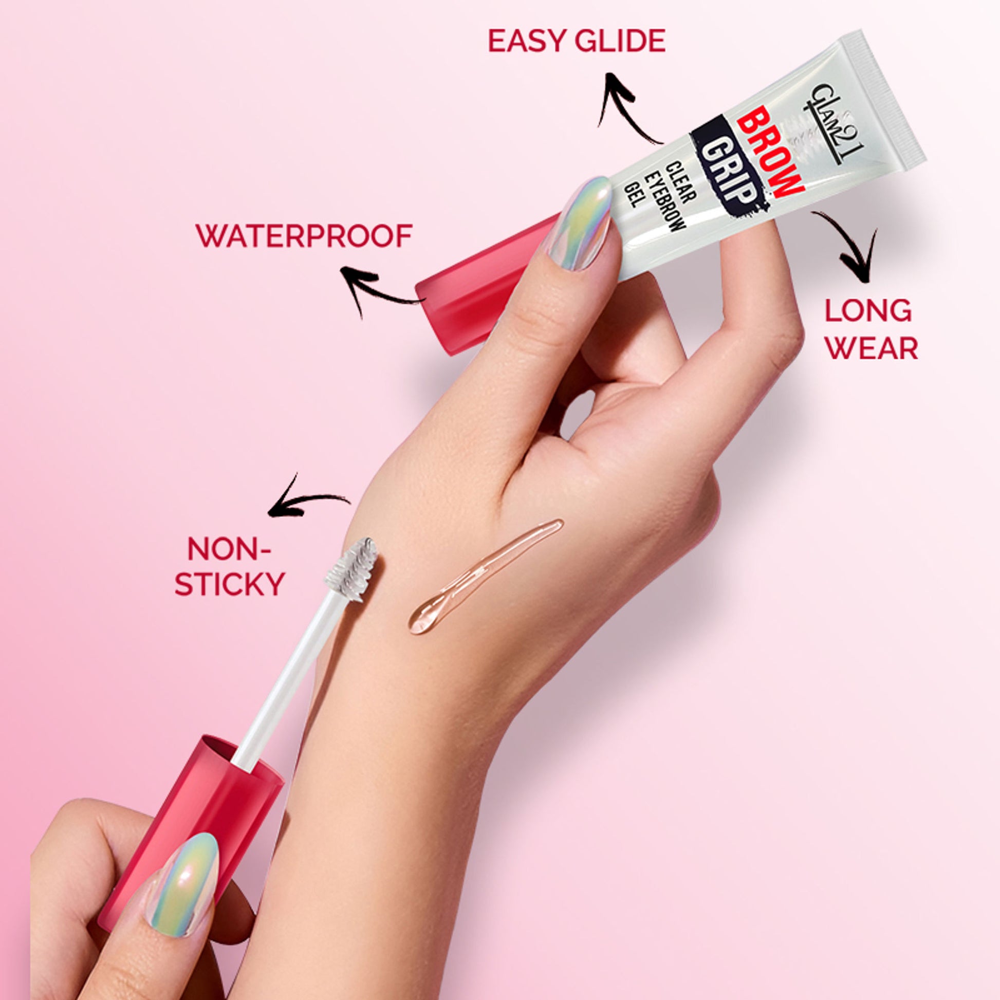 GLAM21 Brow Grip Clear Gel