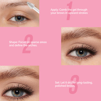 GLAM21 Brow Grip Clear Gel