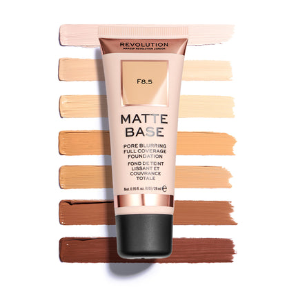 Makeup Revolution Matte Base Foundation - F8.5