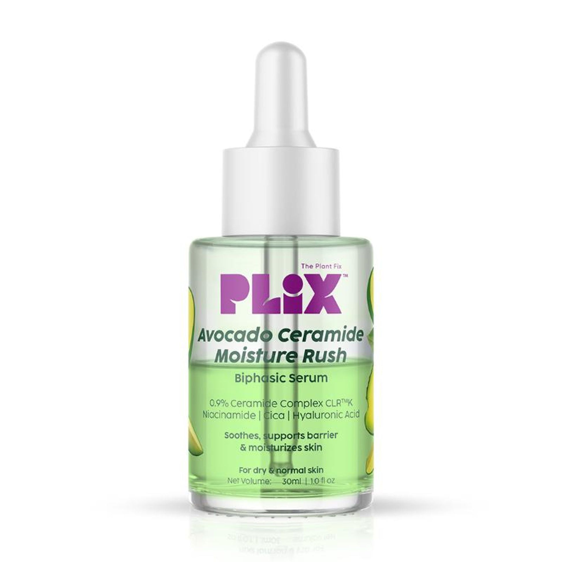 Plix Avocado Ceramide Moisture Rush Biphasic Serum