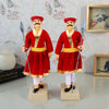 Niharika Collections Handmade Clay Terracotta | MAVALA Soldiers – Set of 2 | Royal Guard Miniature Idols