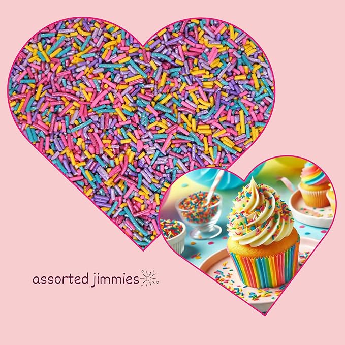 Confect Rainbow Sprinkles for Decoration 14