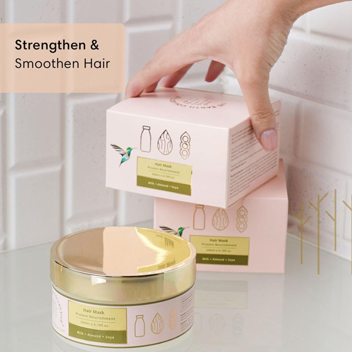 The Earth Collective Hair Mask, Protein Nourishment
