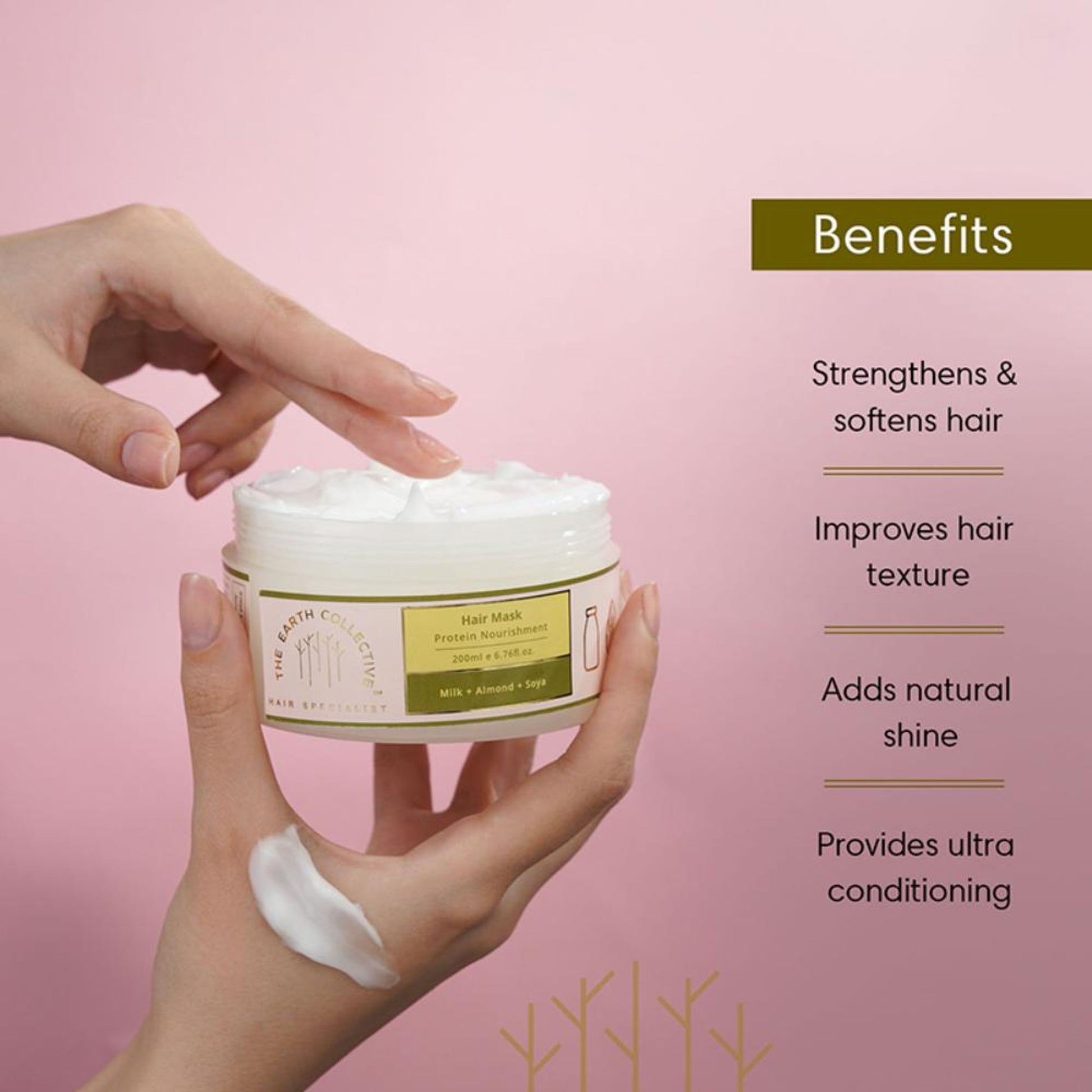 The Earth Collective Hair Mask, Protein Nourishment