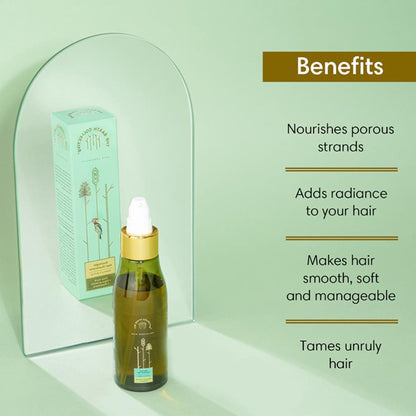 The Earth Collective Overnight Hair Illuminator With Rosemary - Repairs Hair & Adds Shine
