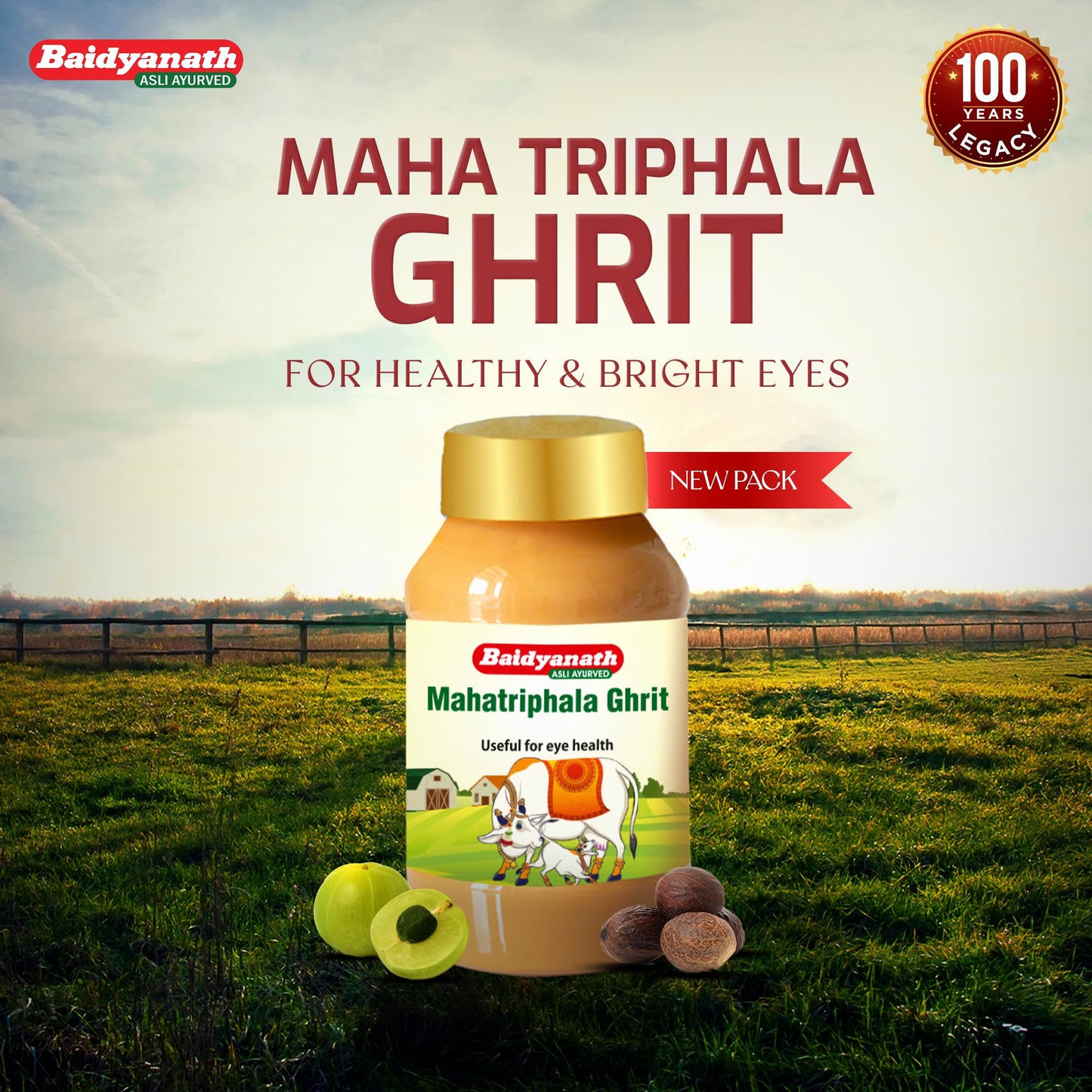 Baidyanath Mahatriphala Ghrita