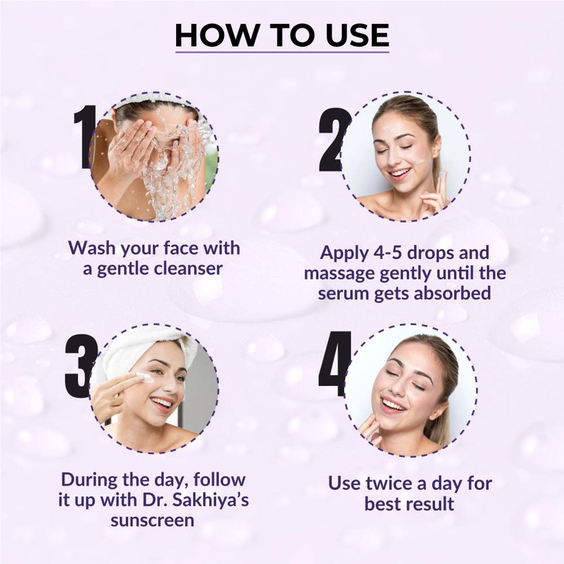 Dr. Sakhiya 10% Niacinamide Face Serum Reduces Blemishes, Acne Marks & Pore Appearance