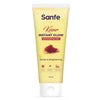 Sanfe Kesar Instant Glow Exfoliating Gel - Visibly removes tan, brighten skin, AHA Exfoliation, 100g