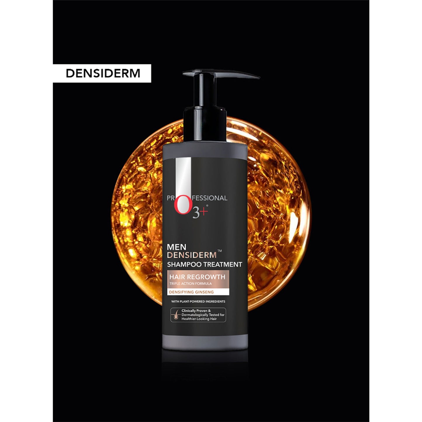 O3+ Men Densiderm Anti Hair Loss Shampoo For Dense Hair & Regrowth