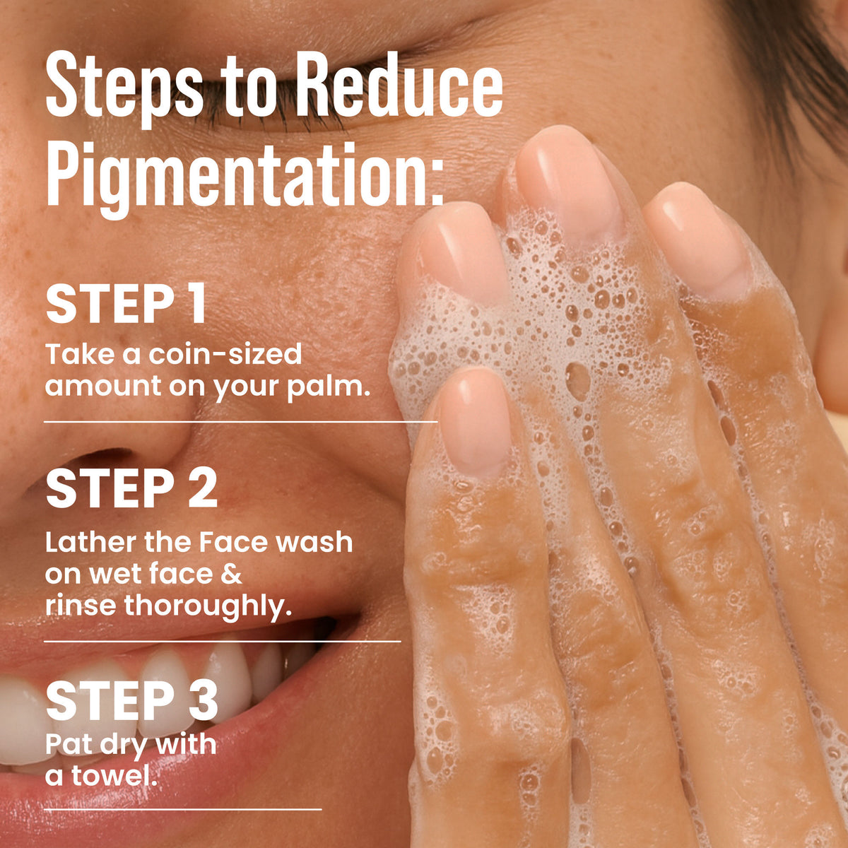 Ghar Soaps Kojic Face Wash bottle showing label, designed for all skin types to reduce dark spots and uneven skin tone.
