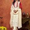 Dhiyona SN Women's Ethnic Motifs Printed Pure Cotton Kurta with Palazzo & Dupatta