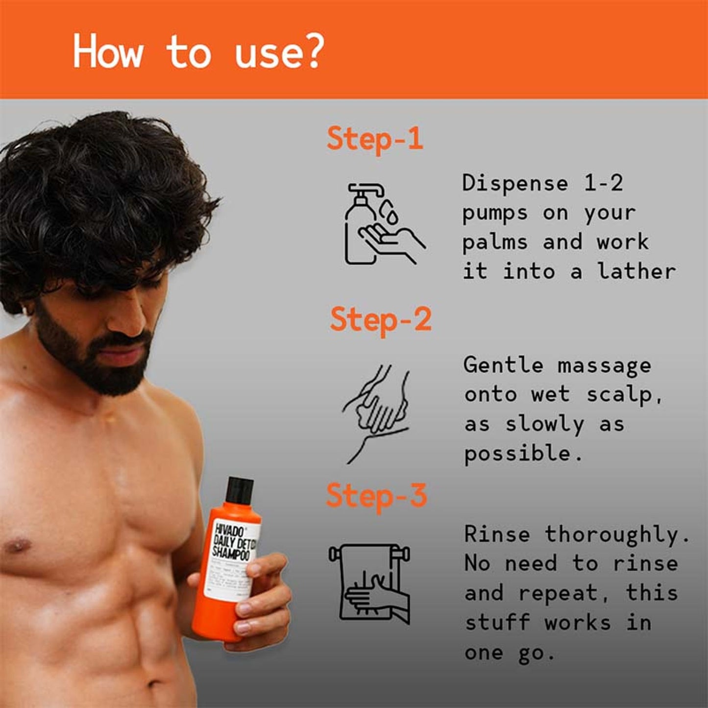 Hivado Daily Detox Shampoo