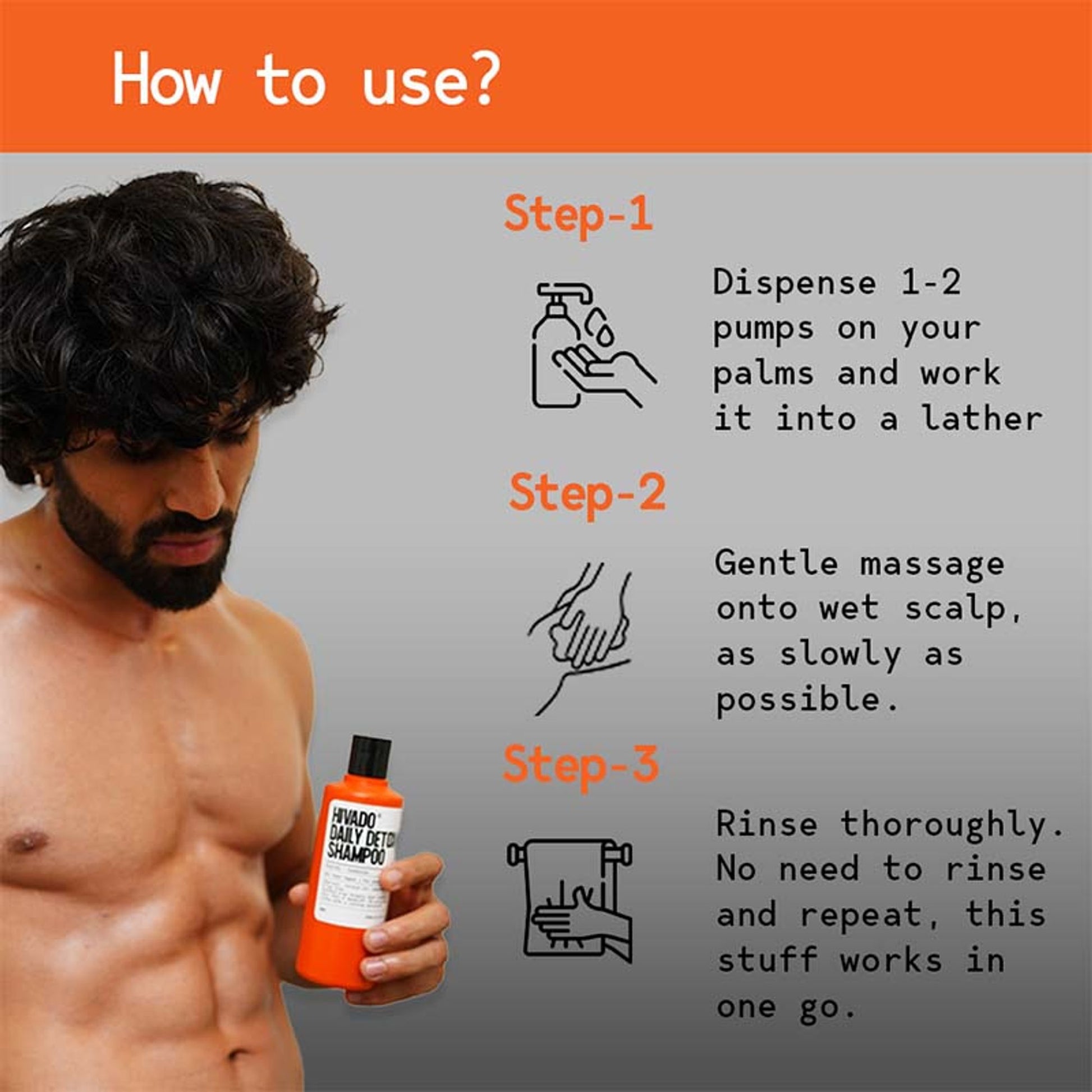 Hivado Daily Detox Shampoo