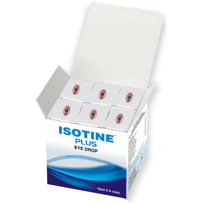 Isotine Plus Eye Drops - Indyancart