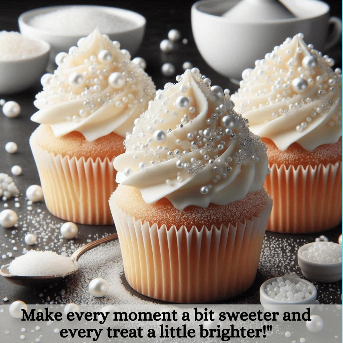 Confect White | Sprinkles Bottle for Decoration Bottle
