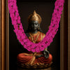 Shevanti Rani Pink Flower Garland for Pooja Mandir Decoration, Hanging Mala for Photo Frame, Haar Mala for God Idols, Photo Frames of Loved Ones, Ancestors, Pitra (40 inch)