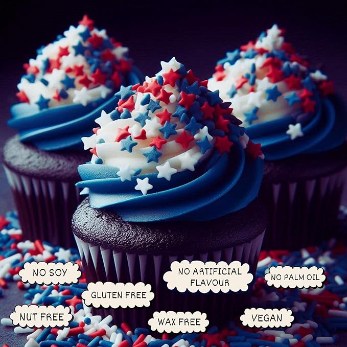 Confect Patriotic Sprinkles for Decoration 03
