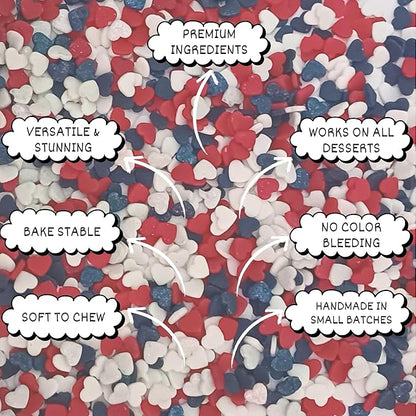 Confect Patriotic Sprinkles for Decoration 04
