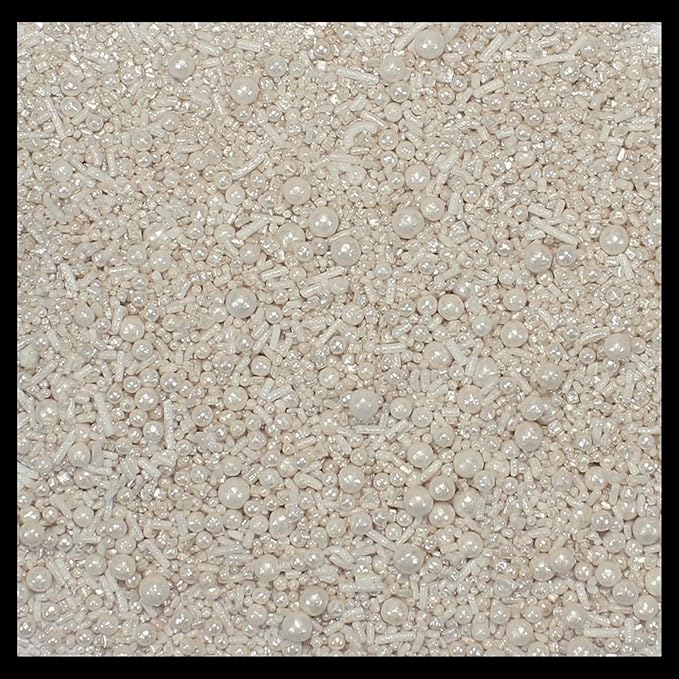 Confect White | Sprinkles Bottle for Decoration Bottle