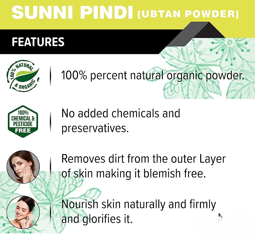 Forest Herbs Sunni Pindi Bath Powder - Indyancart