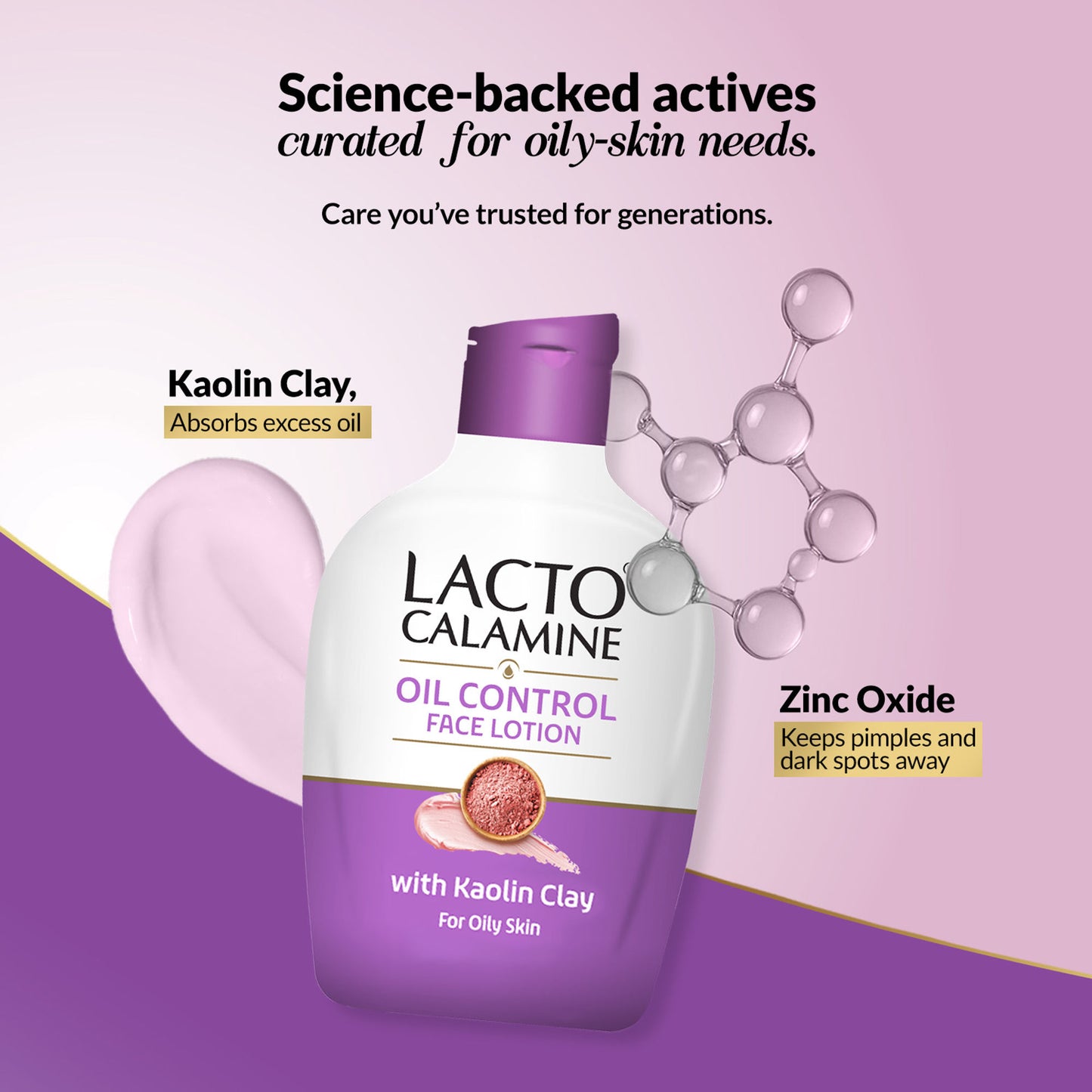 Lacto Calamine Oil Balance Lotion (For Oily Skin)