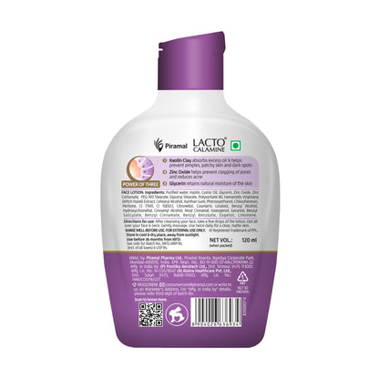 Lacto Calamine Oil Balance Lotion (For Oily Skin)