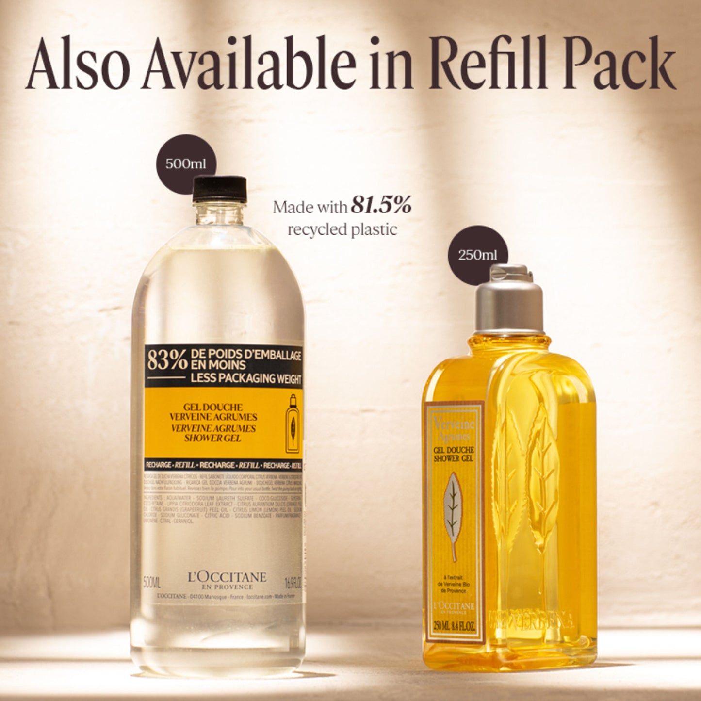 L'Occitane Citrus Verbena Shower Gel Refill