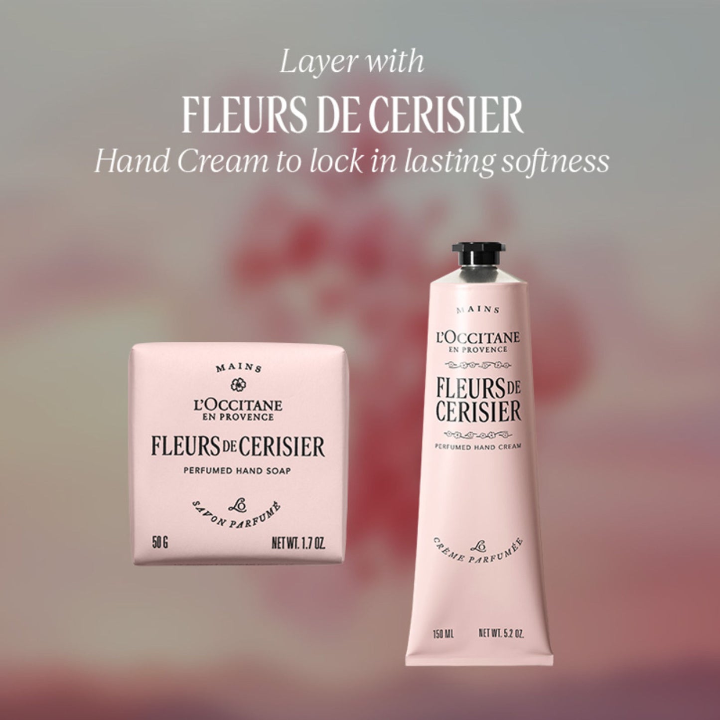 L'Occitane Fleurs De Cerisier Perfumed Hand Soap (Cherry Blossom)