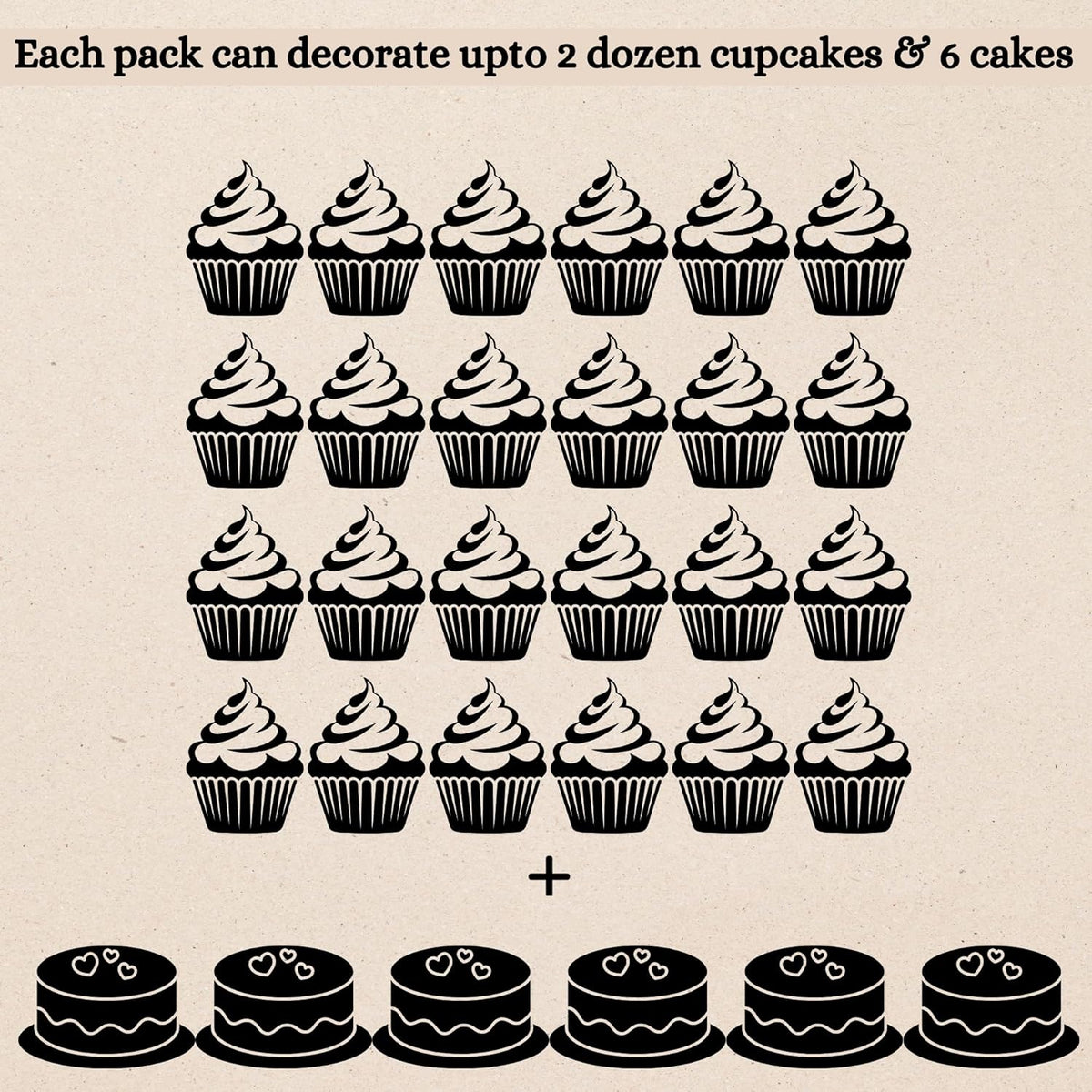 Confect Sprinkles for Cakes & Cupcakes Decoration | USP-20(Copper)