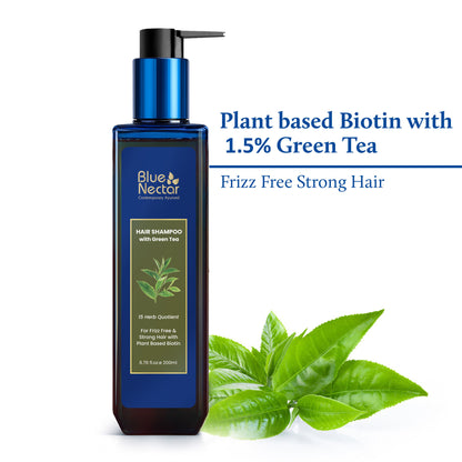 Blue Nectar Anti Frizz Hair Shampoo