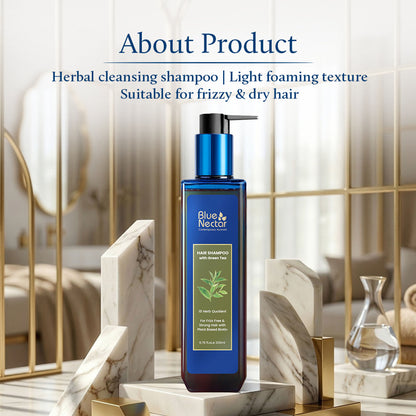 Blue Nectar Anti Frizz Hair Shampoo