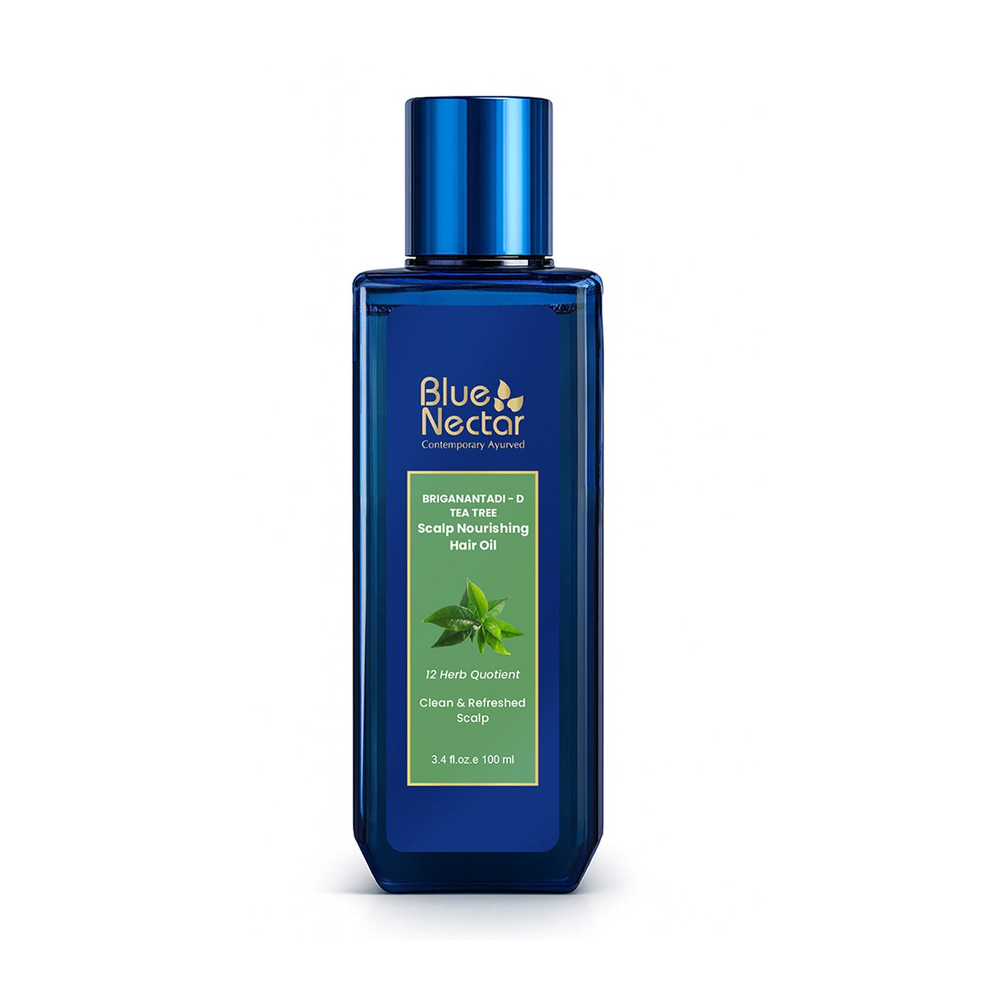 Blue Nectar Briganantadi - D Tea Tree Scalp & Anti Dandruff Hair Oil