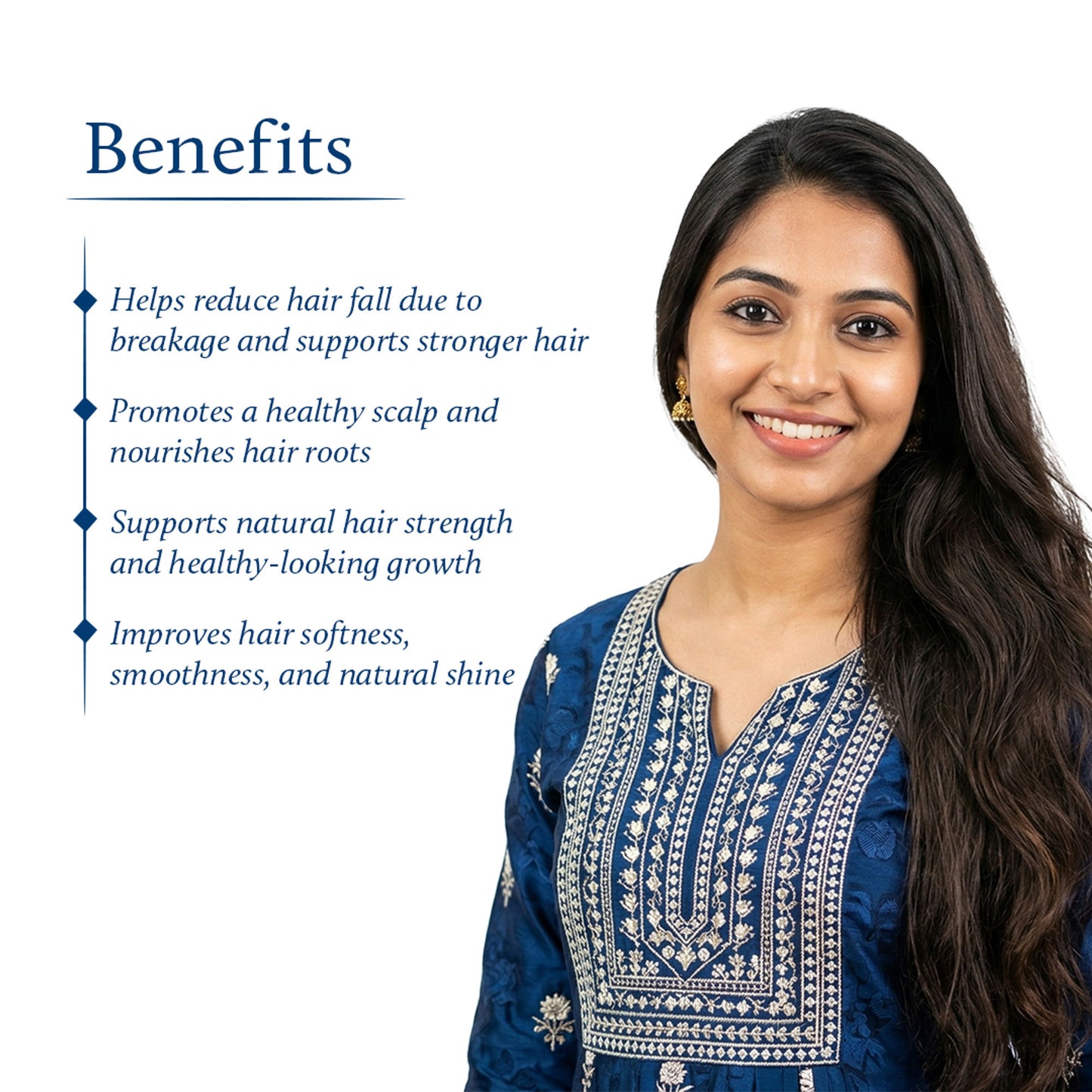Blue Nectar Briganantadi - Hf Bringha Hair Fall Control & Healthy Scalp Hair Oil