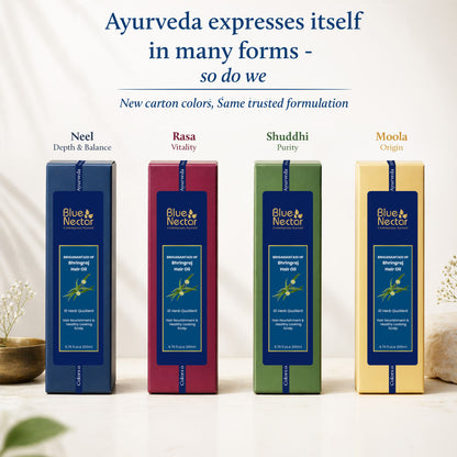 Blue Nectar Briganantadi - Hf Bringha Hair Fall Control & Healthy Scalp Hair Oil