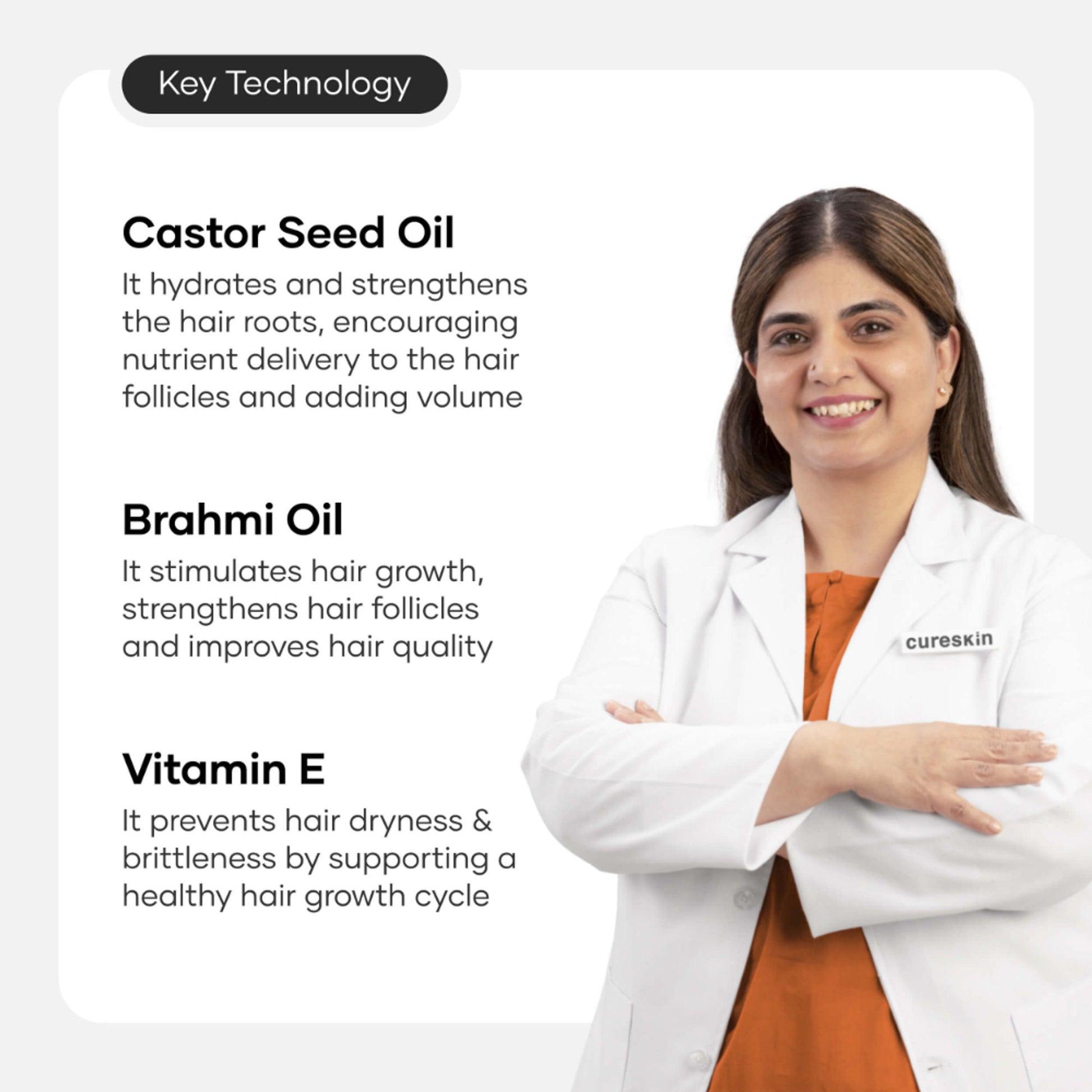 Cureskin Eye Brow & Lash Oil