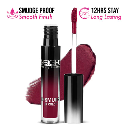 Insight Cosmetics No Smudge Lip Color, 12hr Long Wear Creamy Velvet Finish, Transfer Proof Formula - Puerto Rico