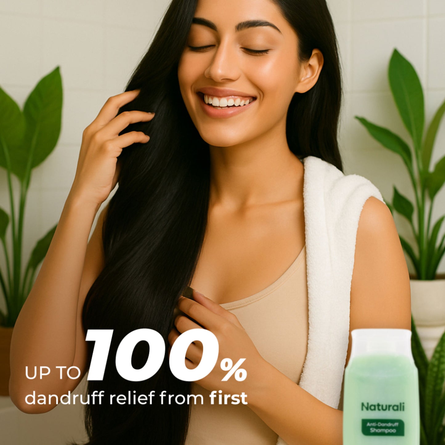 Naturali Anti-Dandruff Shampoo with Superfood Hemp Oil & Sage Extract