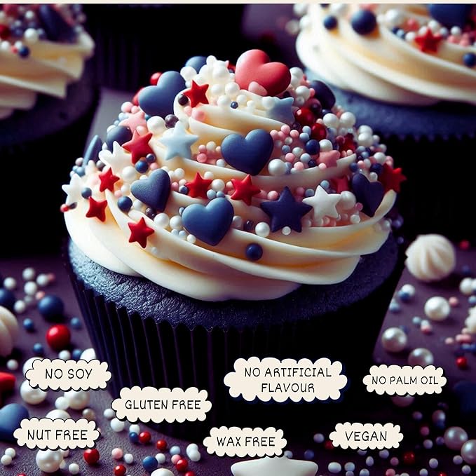 Confect Patriotic Sprinkles for Decoration 01