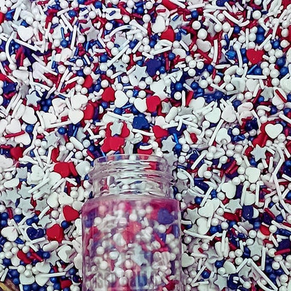 Confect Patriotic Sprinkles for Decoration 01